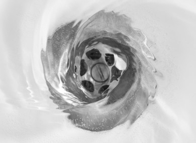 water-spinning-down-drain