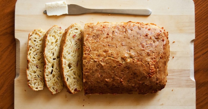 Rychlý chléb bez kynutí: křupavý, vláčný, voňavý a navíc i velmi chutný