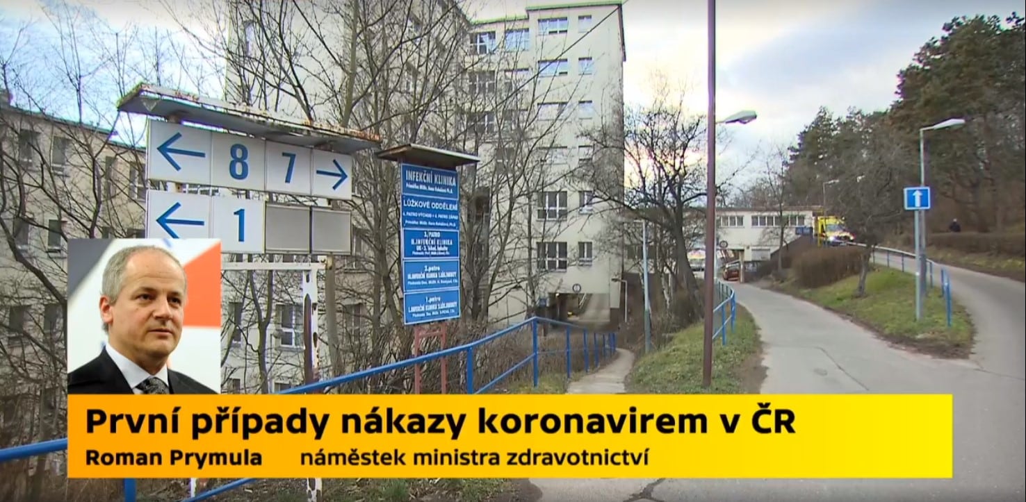 3 osoby jsou nakaženy koronavirem v Česku. V Praze jsou dva a jeden v Ústí. Bude se počet nakažených lidí zvyšovat?
