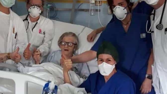 Skvělá zpráva: Nejstarší žena nakažená koronavirem se vyléčila. Dává tak velkou naději dalším, které tato nemoc postihla