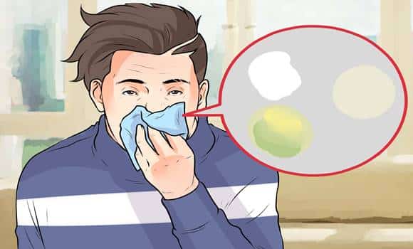 Barva nosních tekutin může naznačovat mnoho nemocí!