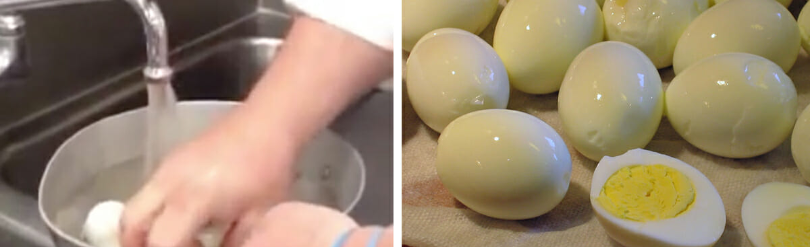 Jak snadno oloupat vajíčka? Inspirujte se jednoduchým trikem!