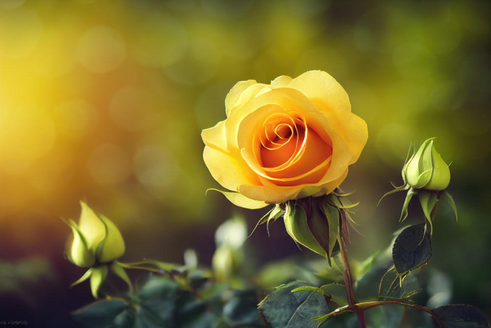 Zahradník radí, jak si vypěstovat žluté růže z poupat