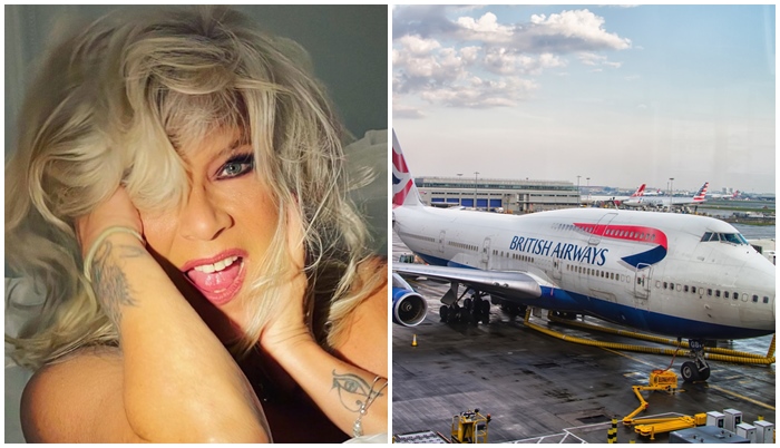 Šokující skandál na letišti: Samantha Fox zatčena za výbuch vzteku na palubě!