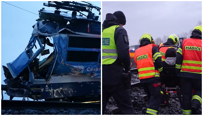 Tragická nehoda vlaku u Dolní Lutyně. Zemřel teprve 30letý strojvedoucí
