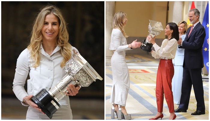Ester Ledecká si převzala ocenění „Nejlepší sportovec Evropy“ přímo od královské rodiny ve Španělsku!