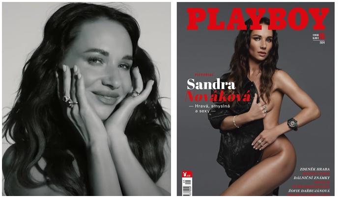 Sandra Nováková se svlékla pro Playboy! Manželovi splnila sen! Vždy chtěl mít holku z Playboye! (Video)
