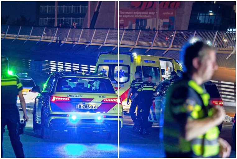 Smutný útok v Rotterdamu! Policisté spekulují, že šlo o terorismus. Útočník ubodal kolemjdoucího!