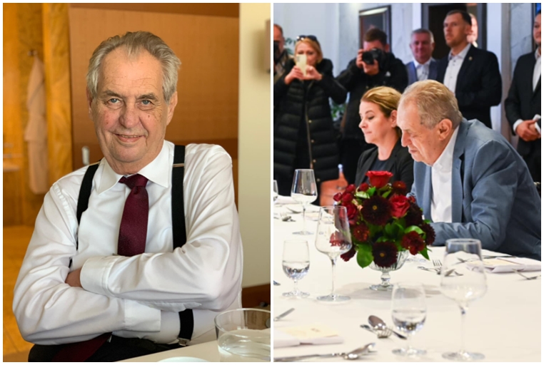 Miloš Zeman oslavil 80. narozeniny! Na oslavu dorazilo mnoho významných osobností. Včetně syna, Davida Zemana!