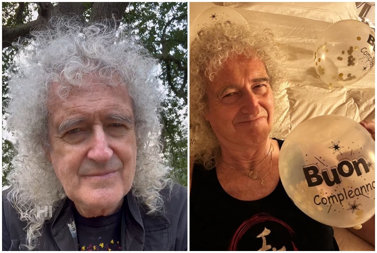 Kytarista Queenů Sir Brian May měl mozkovou příhodu! Ztratil možnost ovládat svoji ruku!