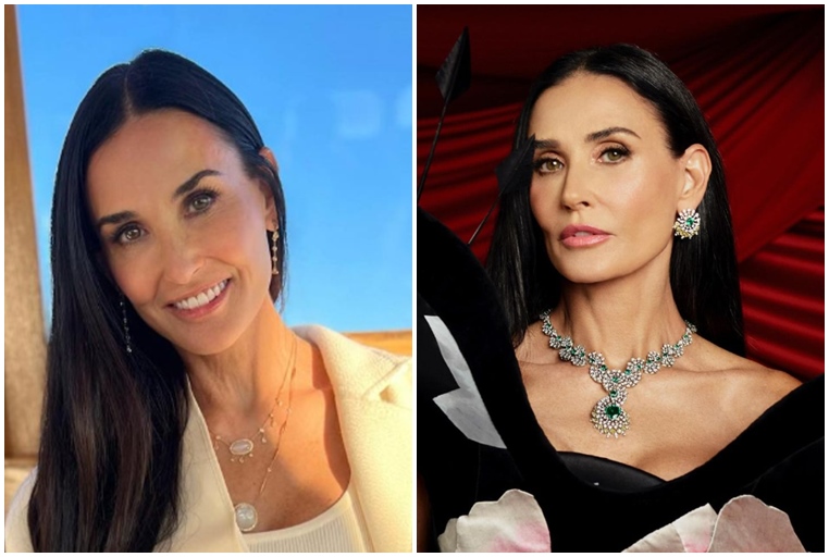 Demi Moore vypadá stále jako mladice! Co se skrývá za dokonalým vzhledem i v 61 letech? Vyjádření chirurga!