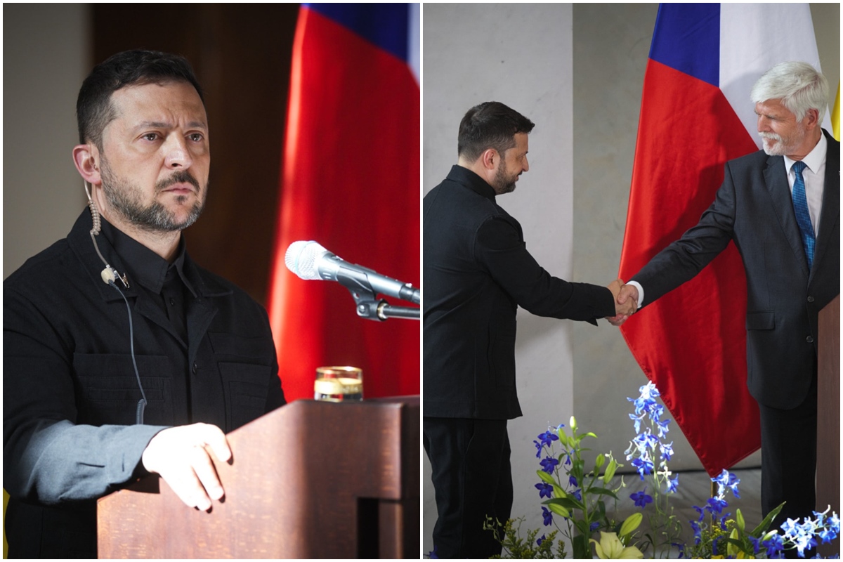 Volodymyr Zelenskyj vyjádřil vřelé díky České republice za kontinuální pomoc! Pavel potvrdil i další spolupráci!