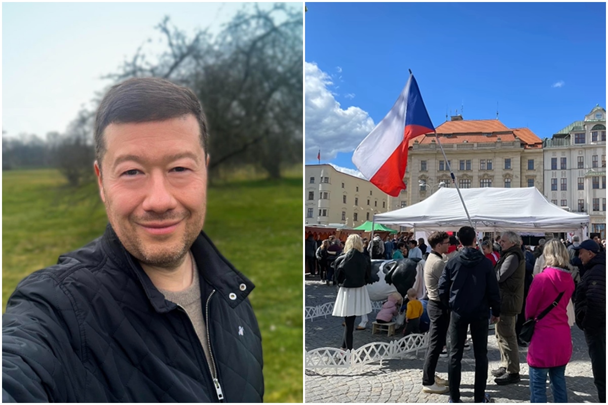 SPD jarmark: Klobáska za 28 Kč, máslo za 39 Kč! Okamura láká voliče na extra nízké ceny potravin!
