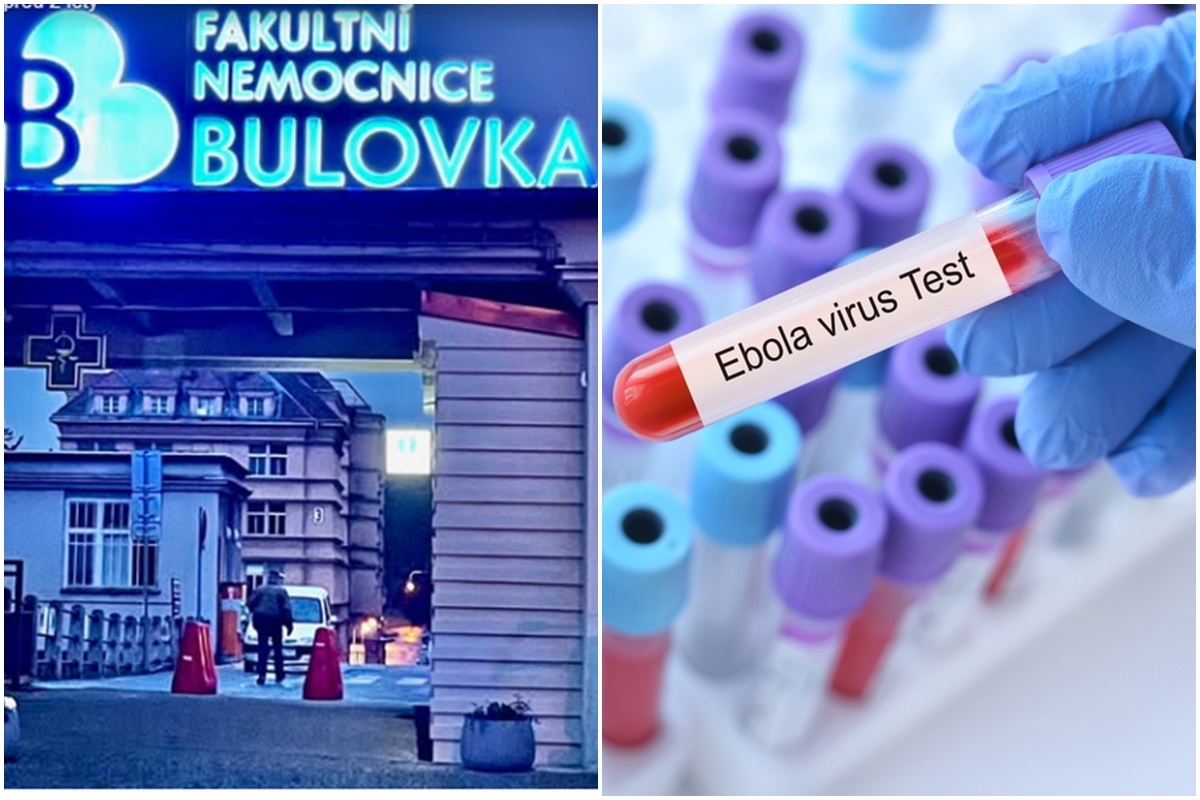 Do nemocnice v Táboře se dostavil muž ve špatném stavu! Přiletěl z Konga! Lékaři mají podezření na Ebolu! Celou nemocnici dezinfikovali!