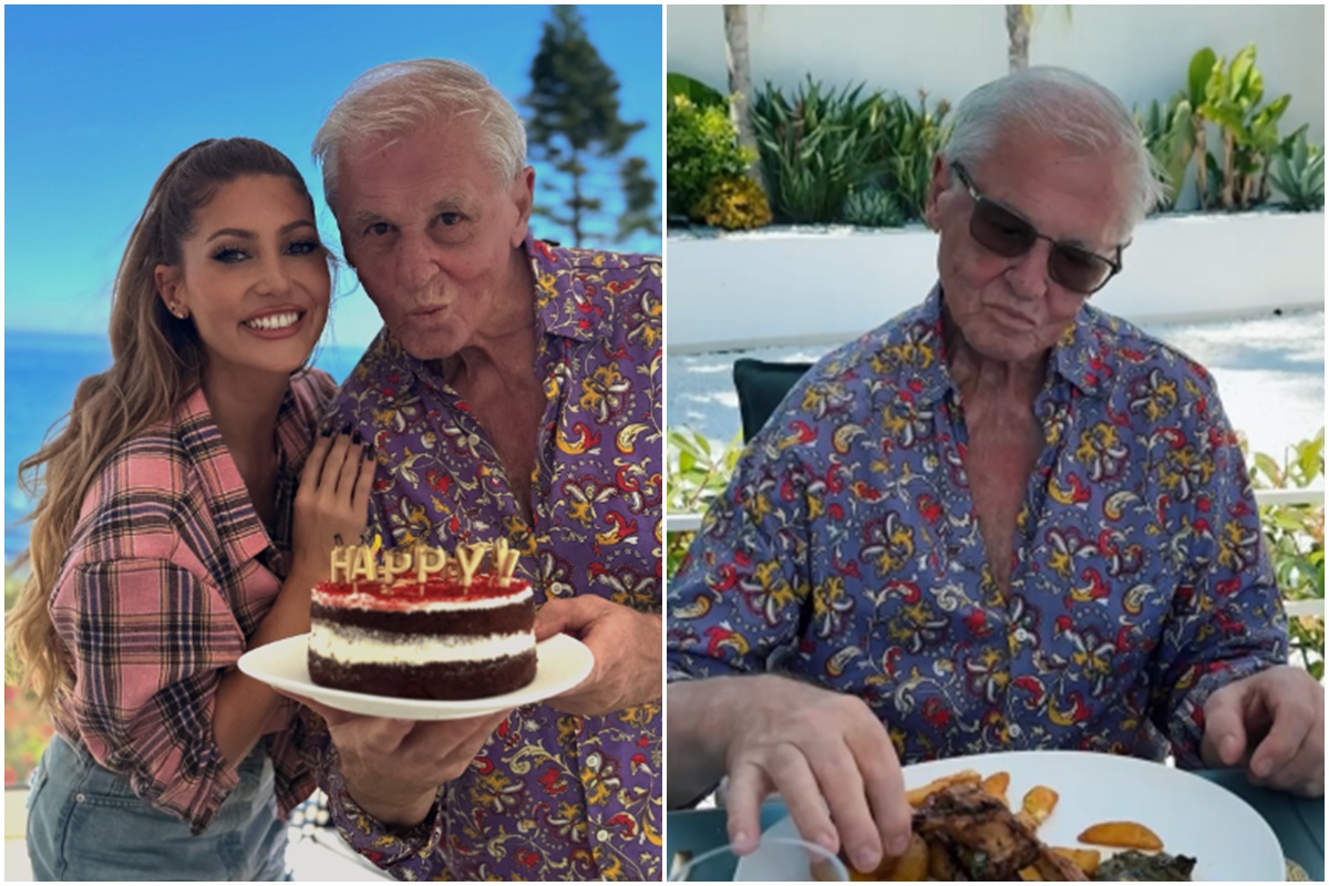 Ladislav Kerndl oslavil s dcerou ve Španělsku své 80. narozeniny! Jsi můj hrdina, moje opora, nejlepší táta, napsala jeho dcera!