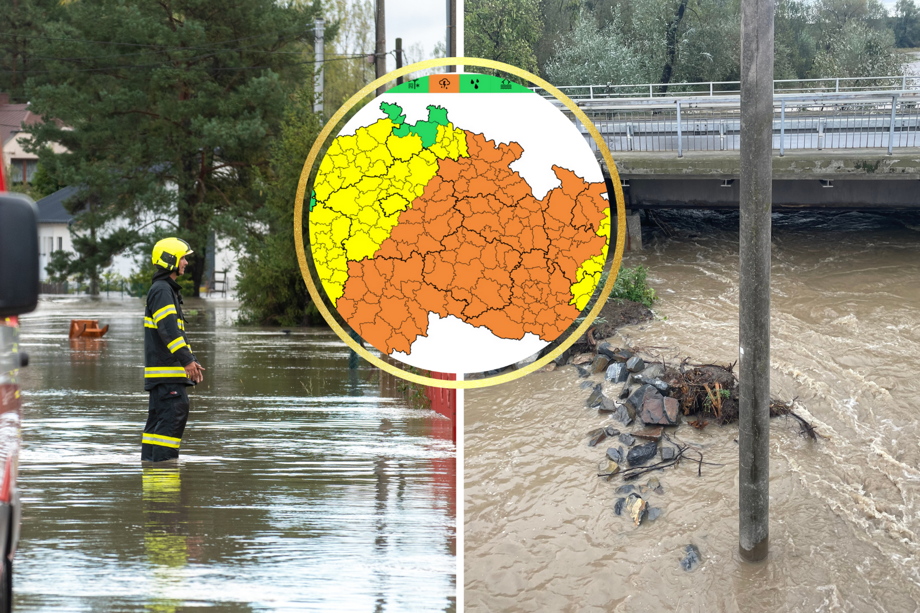 Česko čeká další vlna velkých bouřek a tropických teplot: Meteorologové varují těchto osm krajů