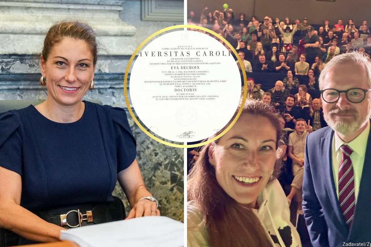 Nečekaný skandál kolem titulu Evy Decroix! Odebrali ji titul Mgr.! Měla by opustit ministerské křeslo?