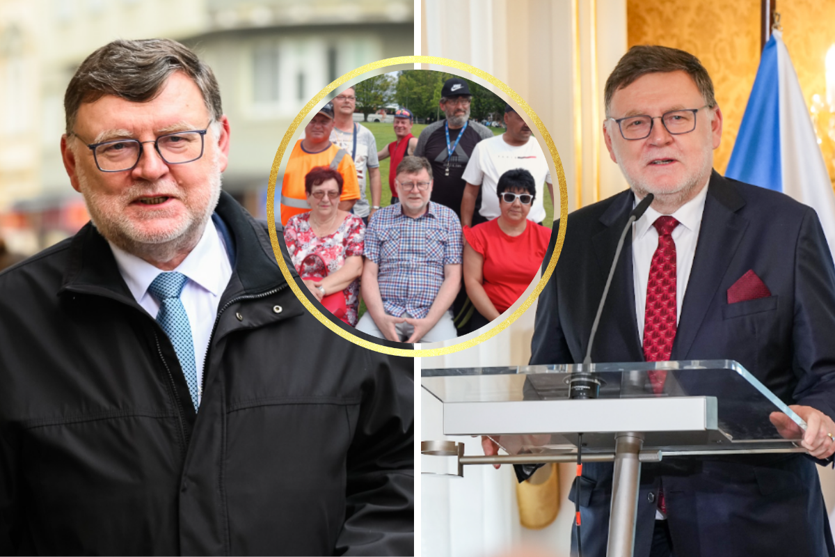 Agresivní útok na ministra v přímém přenosu! Útočník se vrhl na ministra Stanjuru zezadu! Útok nečekala ani ochranka!
