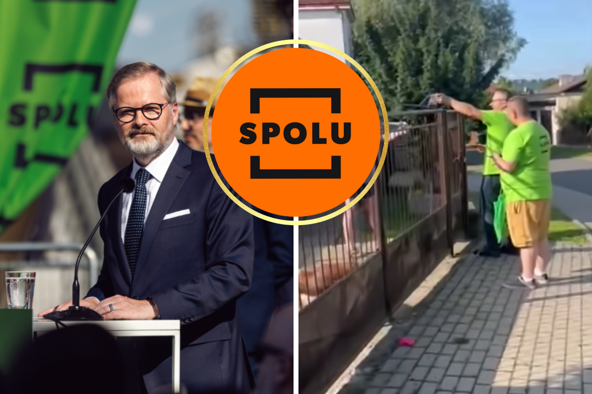 „Koalice SPOLU chodí lhát lidem přímo domů!“ Zaznělo v reakcích na obcházení a zvonění u dveří!