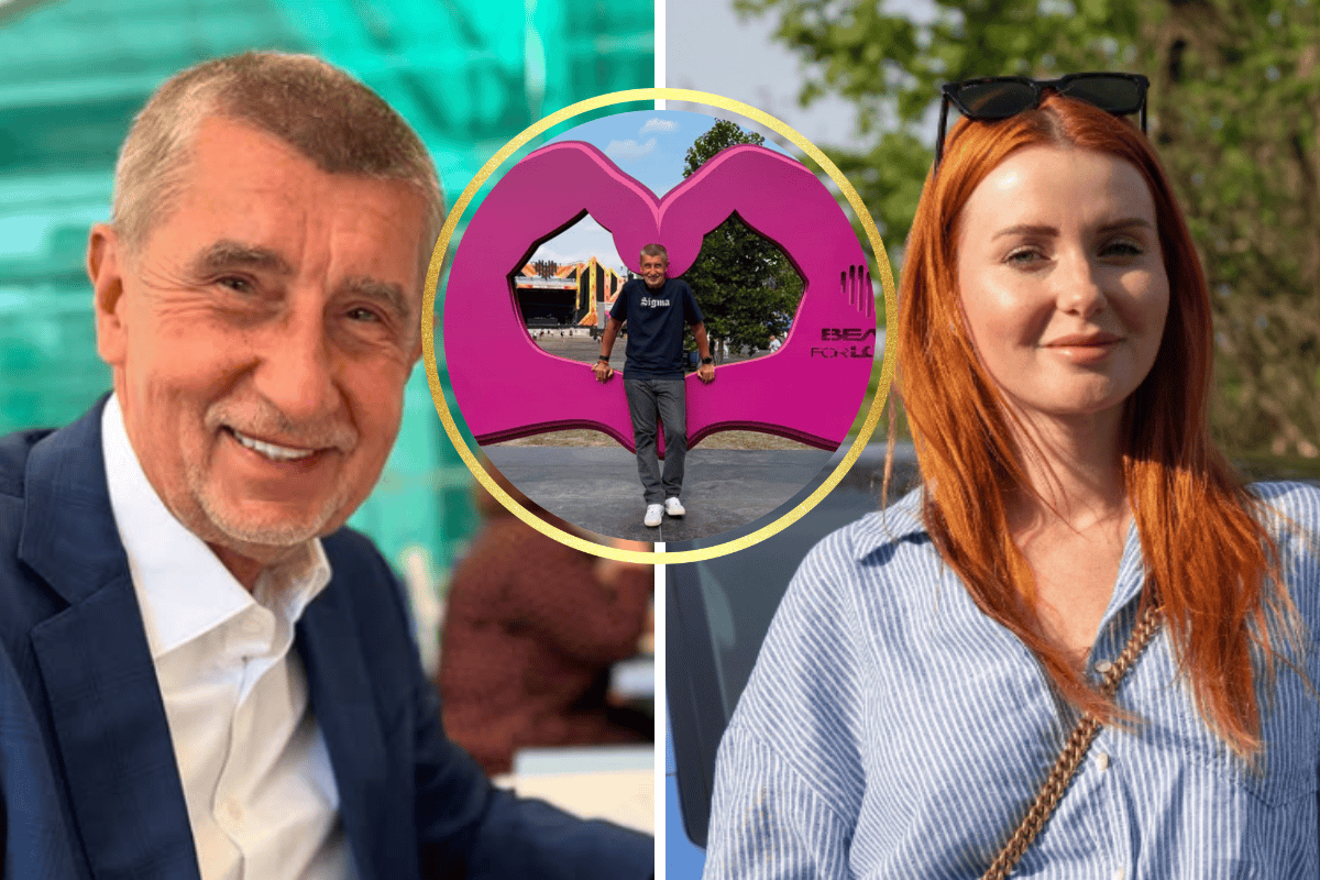 Andrej Babiš jako zamilovaný teenager? Tričko s nápisem láska a pohledy do očí! Co se dělo mezi Babišem a jeho markeťačkou?
