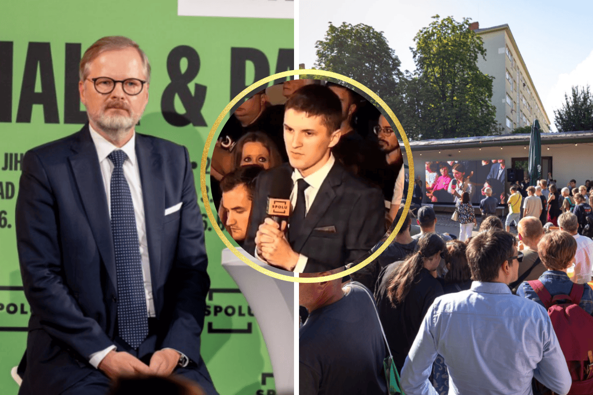 Fialova debata v Brně skončila výkřiky a potyčkou o vlajky! Pazderková musela krotit publikum!