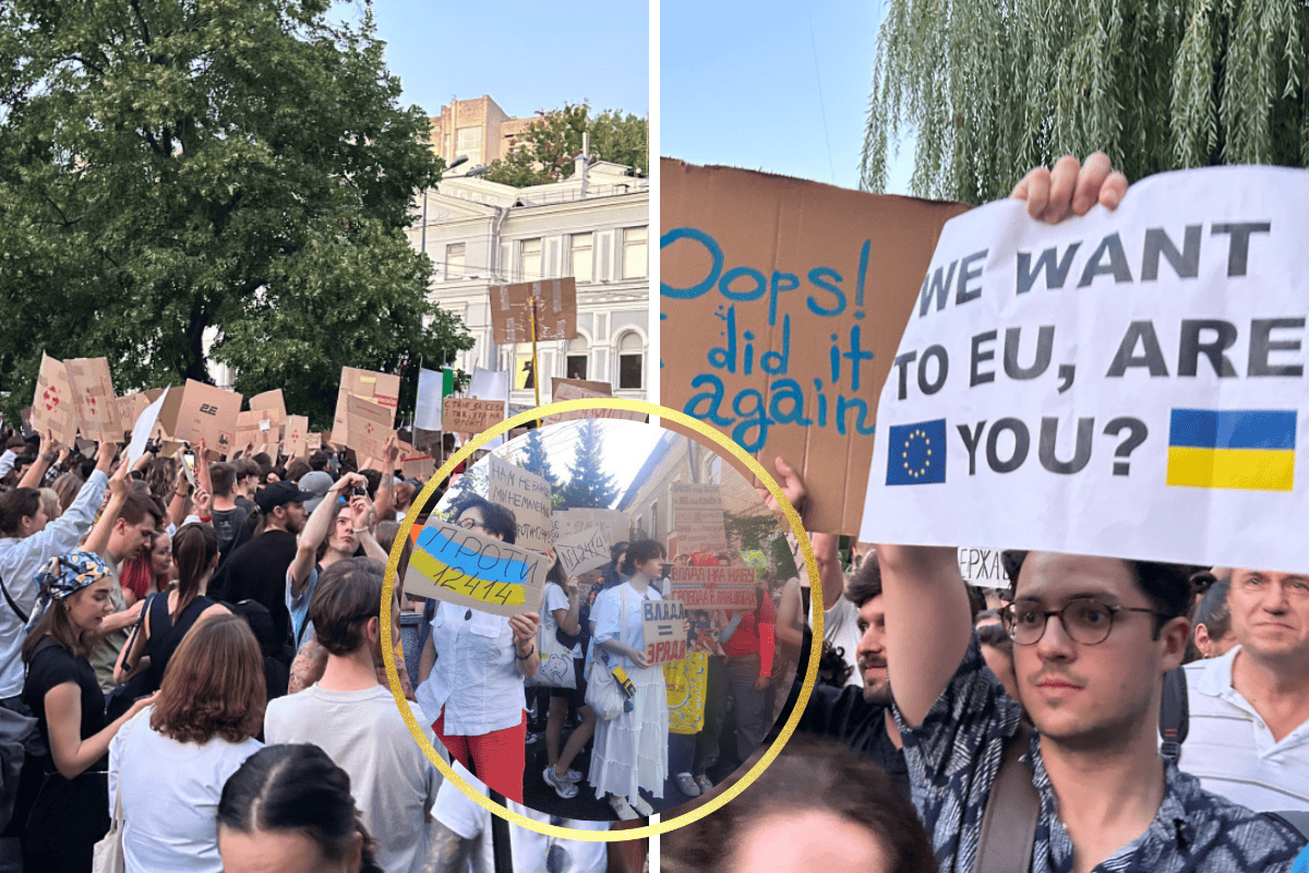 Zelenskyj čelí vlně hněvu: Tisíce Ukrajinců v ulicích, atmosféra houstne a strach roste!