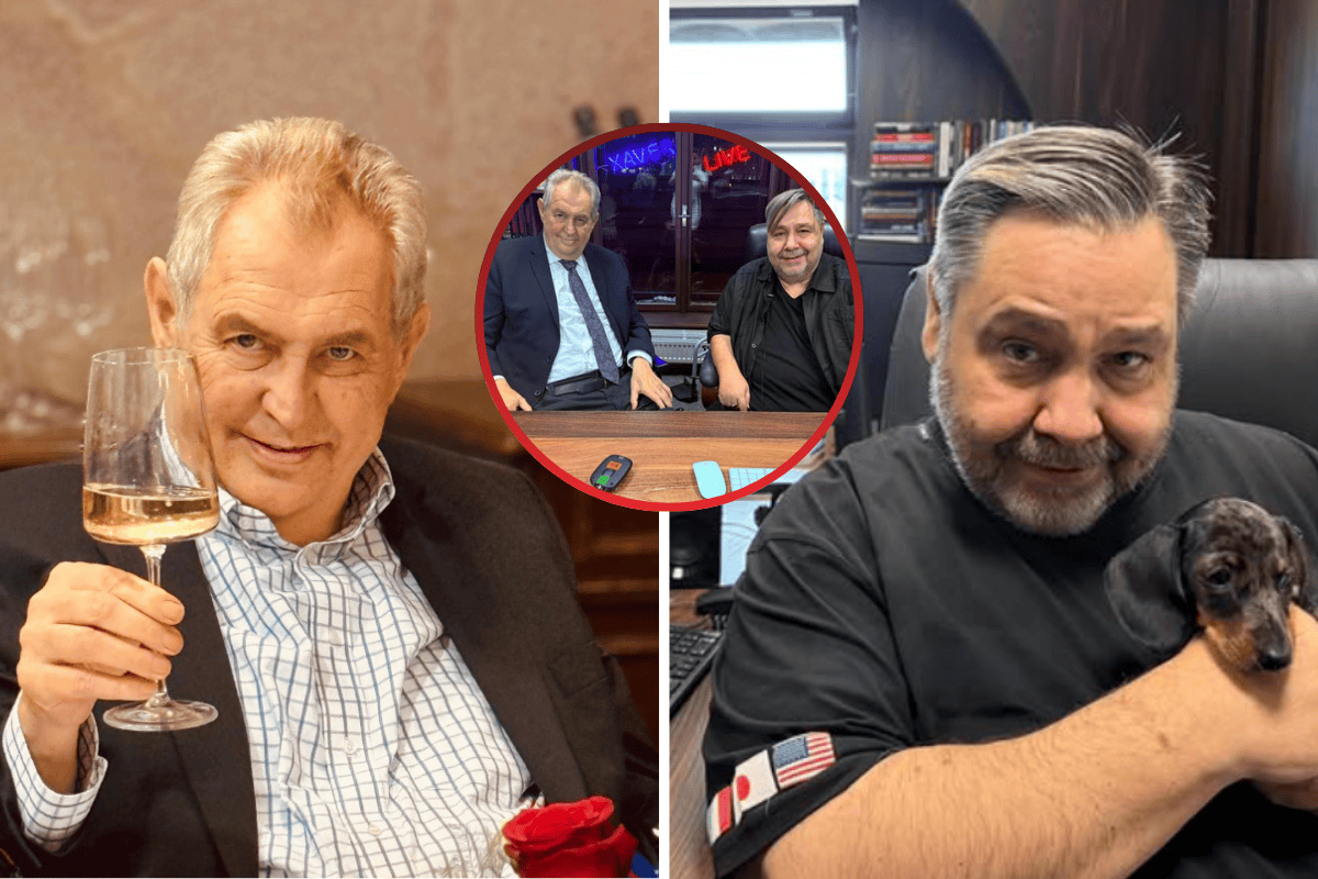 Zeman znovu znepokojil veřejnost! Problémy s řečí během rozhovoru, antibiotika a víno během léčby! Spolupracovník viní bronchitidu!