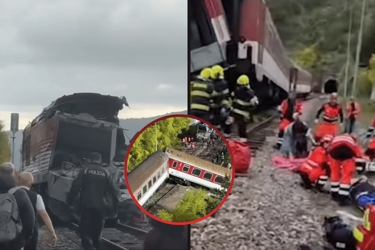 Drsná srážka vlaků na Slovensku! Lidé létali vzduchem! Cestující popsali minuty hrůzy, které v životě nezapomenou!