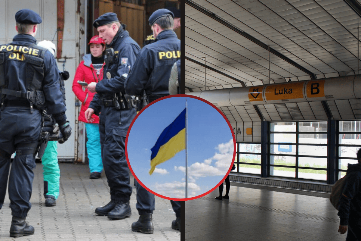 Ukrajinec napadl v Praze ženu! Policie se chovala agresivně a novináře vyhazovala z místa!