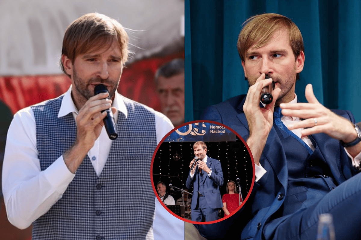 VIDEO: Budoucí ministr Adam Vojtěch ohromil publikum! Zazpíval píseň Karla Gotta a stal se hvězdou plesu!