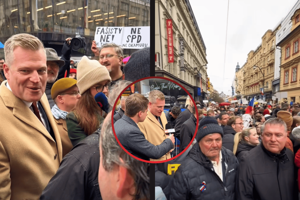 Vyhrocené oslavy 17. listopadu! Filip Turek v obležení rozzuřeného davu! „Táhni pryč!“ křičeli lidé!