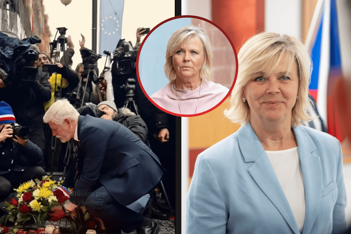 Prezident ráno sám, večer s manželkou ! Co se skrývá za zvláštním scénářem 17. listopadu?  Pavlová byla nepřehlédnutelná!