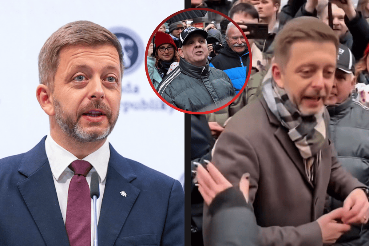 VIDEO: Vít Rakušan na Národní třídě vybuchl! Ostrý střet s mužem z davu odhalil strach Tomia Okamury?