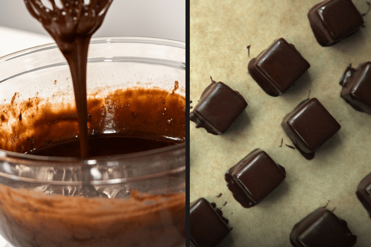 Domácí karamelové kostky v čokoládě – úžasná vánoční pochoutka pod stromeček