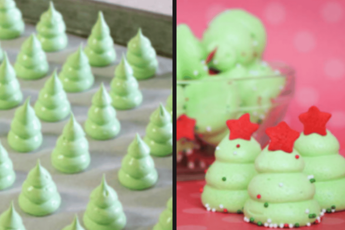 Útulné vánoční pusinky – sněhová pochoutka, kterou si děti zamilují