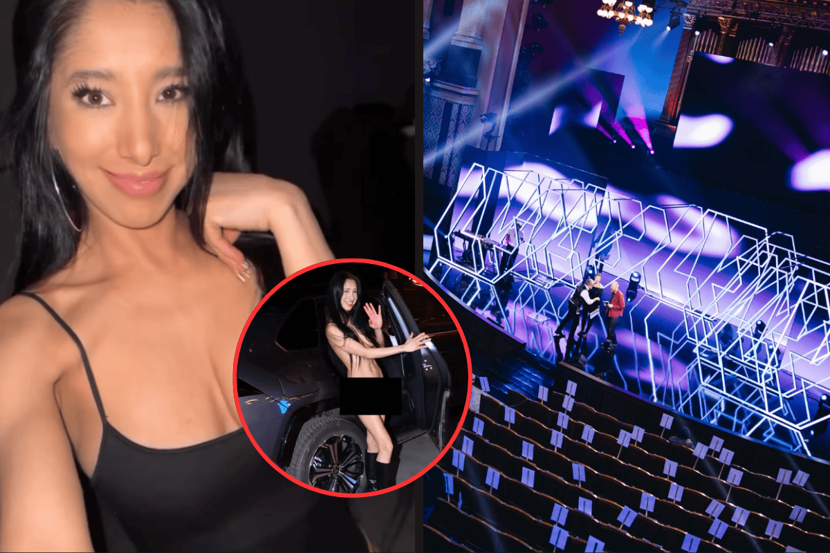 Mladá dívka vtrhla na Českého lva bez oblečení! Co to mělo znamenat?