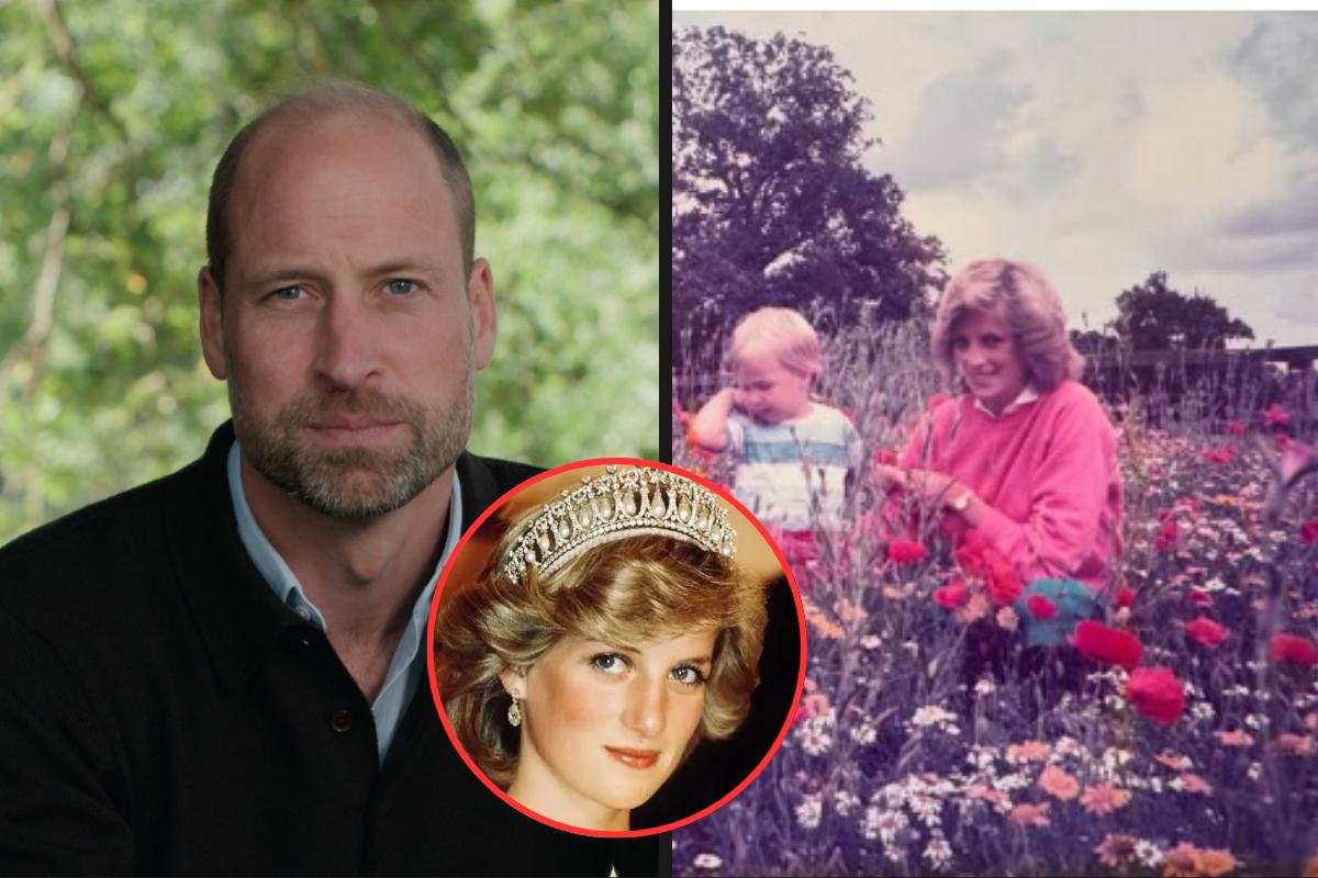 William ukázala dosud nezveřejněnou tajnou fotografii princezny Diany!
