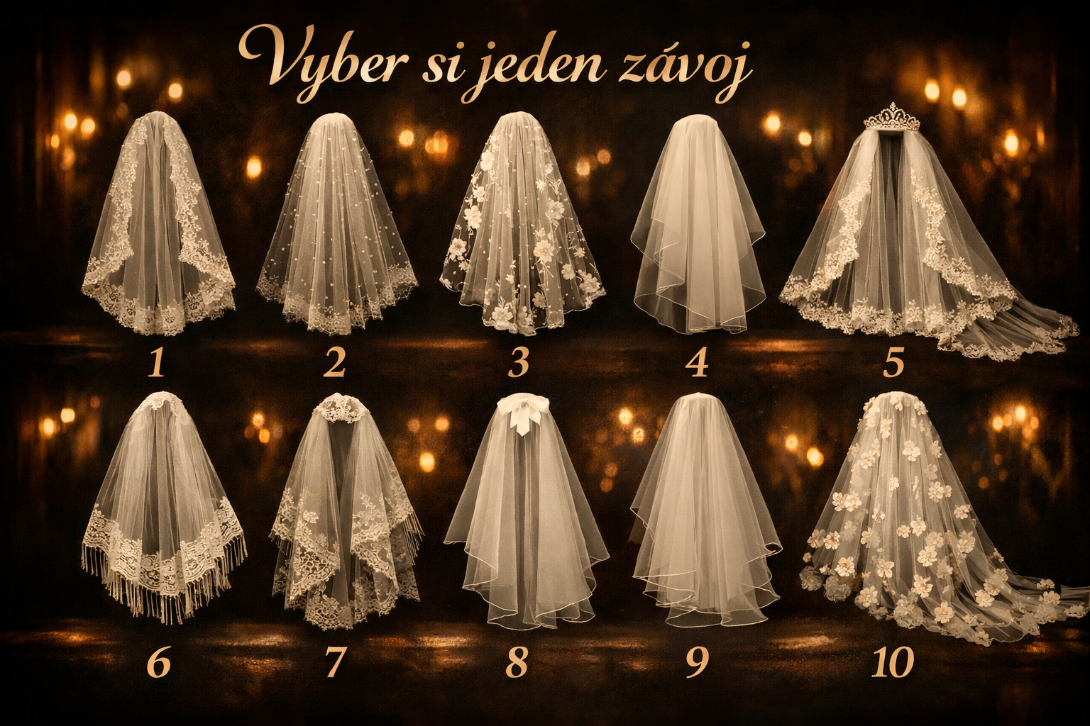 Schováváte se za maskou? Vyberte si jeden závoj a zjistěte, co o vás říká vaše podvědomí.