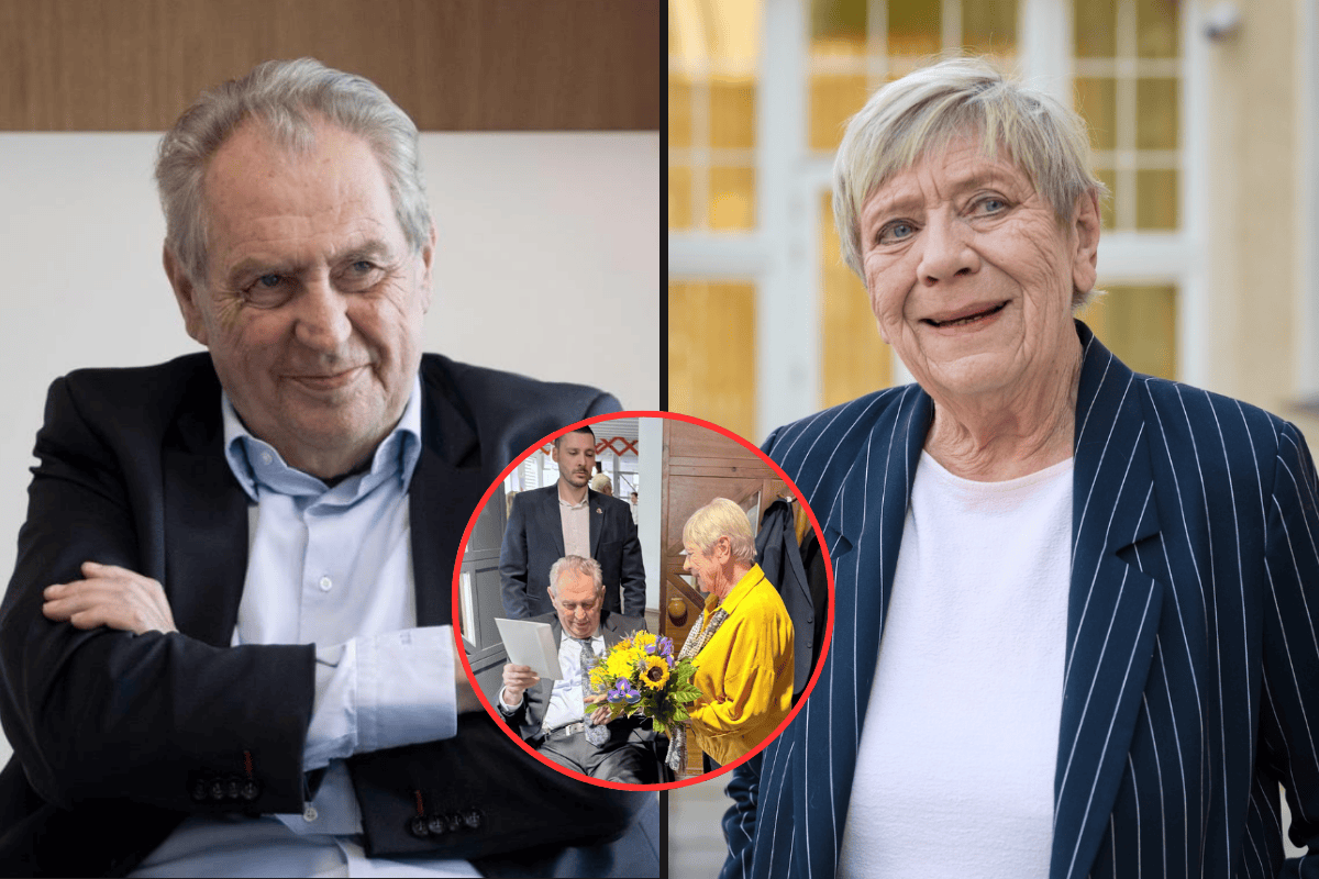Obermaierová slavila osmdesátiny ve velkém stylu! Zeman přinesl vlastní báseň, co v ní stálo?