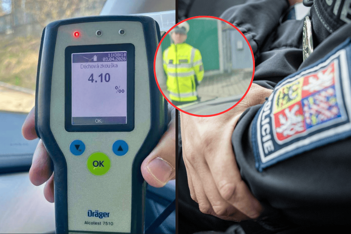 Policisté nevěřili vlastním očím! Řidič měl čtyři promile, ale přesto tvrdil, že je střízlivý – jak se to stalo?