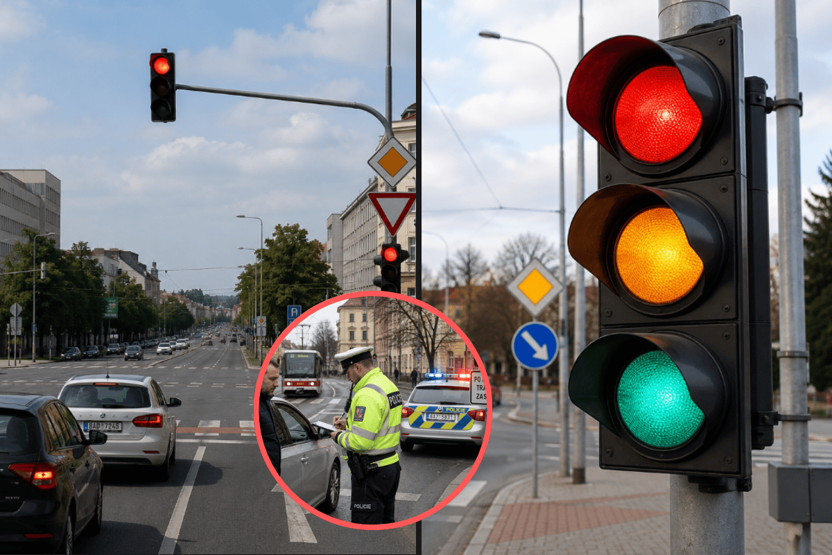 Nový semafor mate řidiče po celém Česku! Jedna vteřina nepozornosti vás může připravit o řidičák! Dokážete reagovat správně?