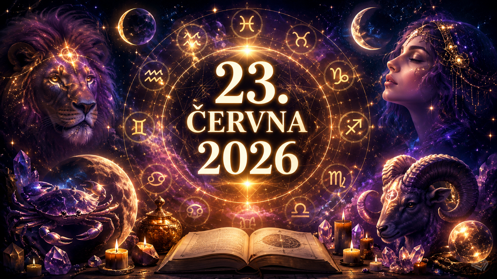 Dnešní horoskop na 23. června: Berany čeká nová výzva, jedno znamení zažije mimořádně šťastný den. Patříte mezi ně?