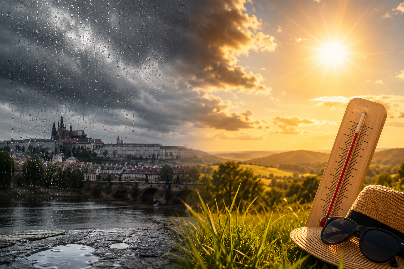 Tropické třicítky jsou zpět. ČHMÚ upřesnil, kdy a kde bude nejhůř