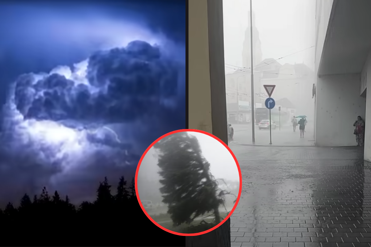 Páteční počasí se prudce zlomí: Nejsilnější bouřky čeká východ Česka, vítr může dosáhnout vysoké rychlosti