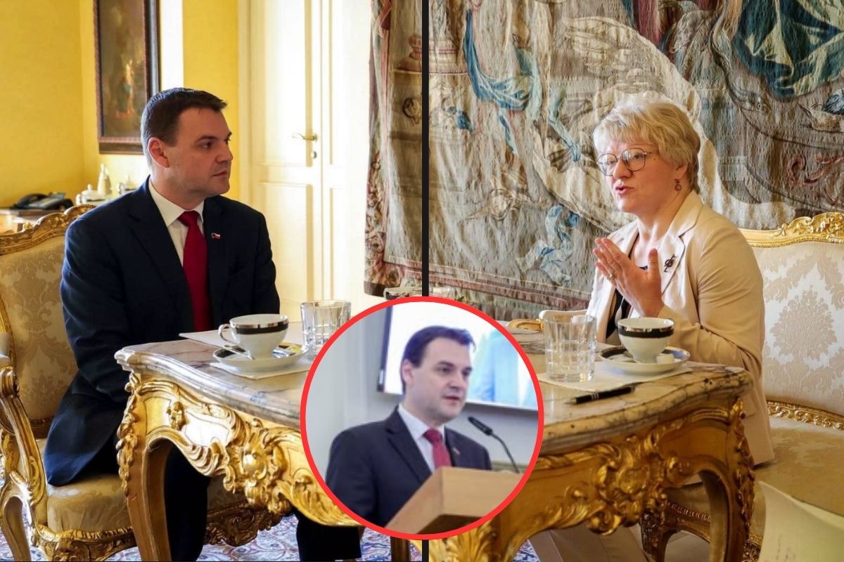 Macinka se postavil nové ruské velvyslankyni tváří v tvář! Jeho ostrý vzkaz o válce a míru překvapil celé Česko, co jí řekl?