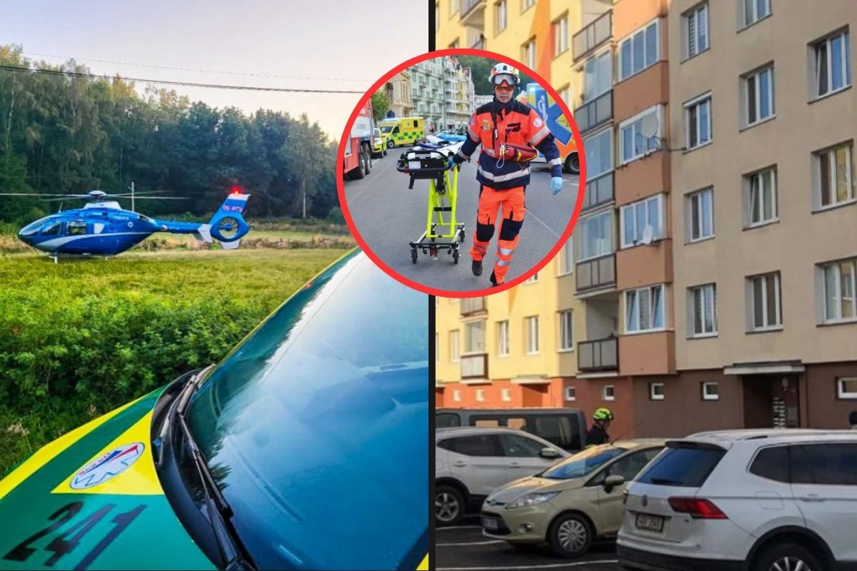 Děsivé okamžiky v Karlových Varech! Dvouleté dítě skončilo po pádu z okna v kritickém stavu, policie hledá odpovědi!
