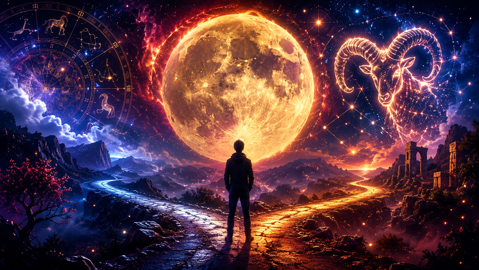 Horoskop na září odhaluje velký zlom: Úplněk v Beranu postaví některá znamení před osudovou volbu