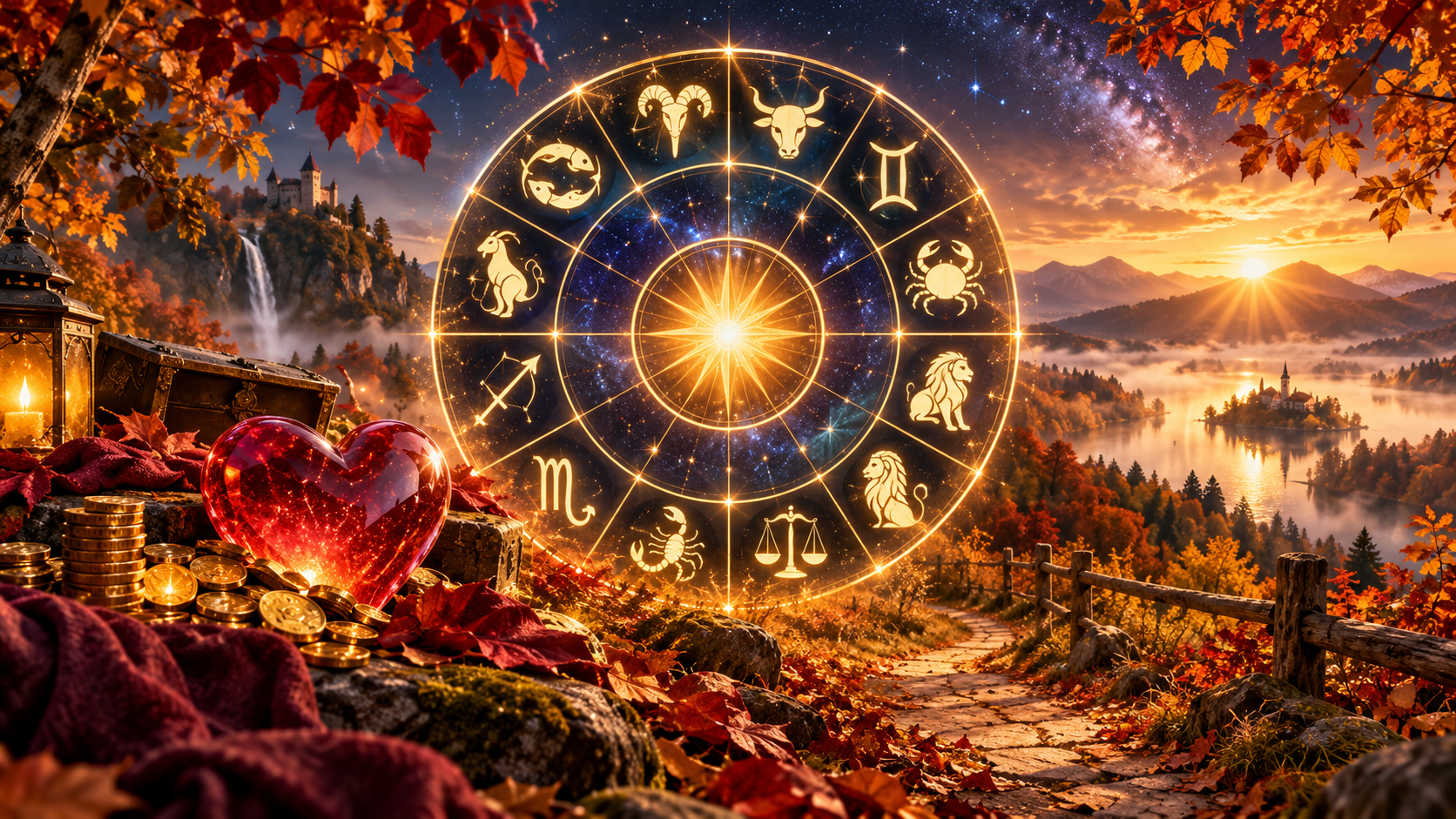 Horoskop štěstí na podzim 2026: která znamení čeká láska, peníze a nový začátek